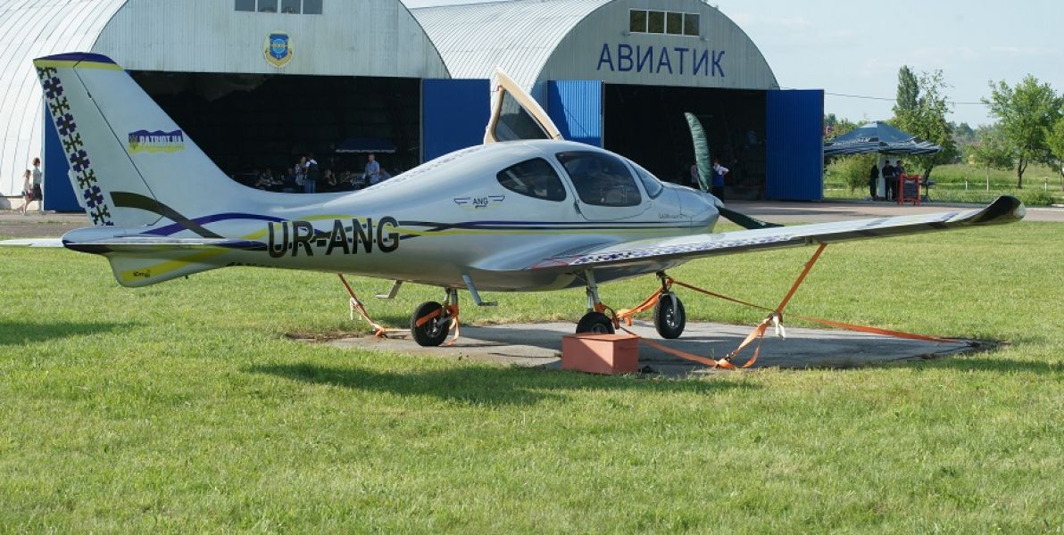 A light aircraft for sale