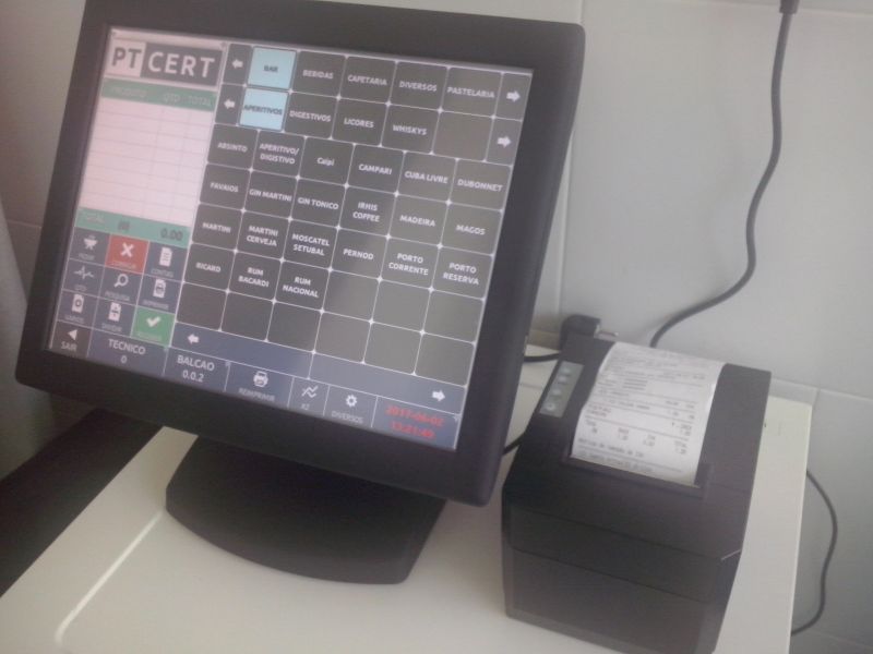 P.O.S. Winrest Touch Screen
