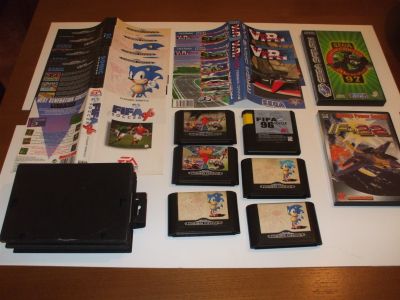 Artigos Mega Drive, Sega Saturn, PC