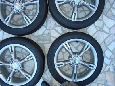 VENDO O  TROO JANTES  SEAT FR 5X112  400