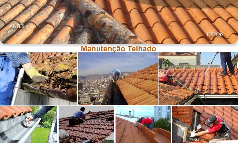 Manuteno geral do telhado
