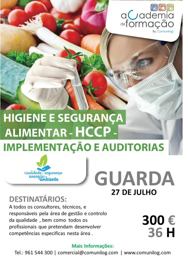 Curso de HACCP - Higiene e Segurana Alimentar - Auditoria e Implementao