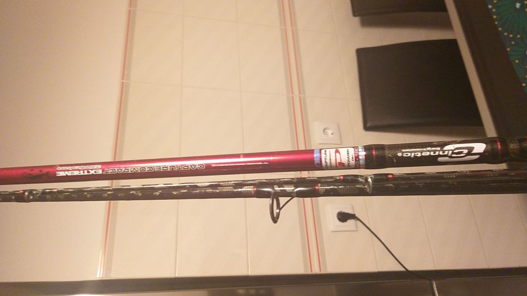 VENDO CANA DE PESCA CAPTURE COMPACT EXTREM 390 Sea Bass