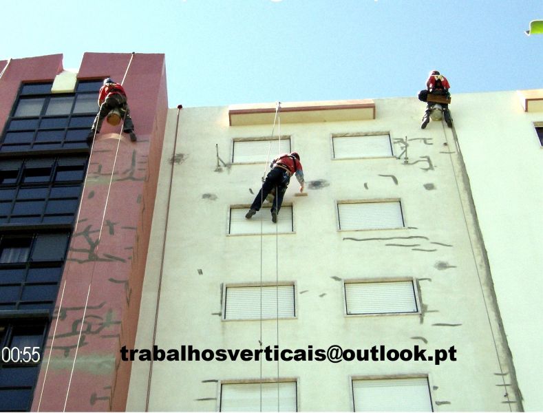 Reparaes e Pintura de fachadas em Rapel