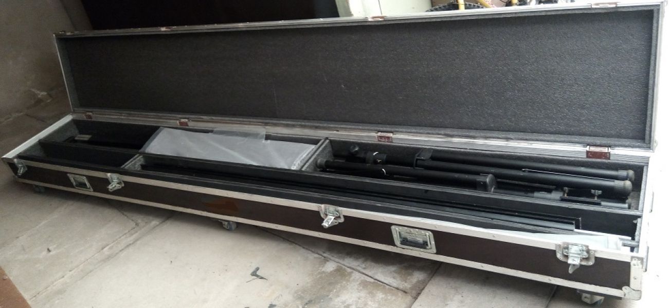 Telas frente e retro de 4x3m - conjunto completo