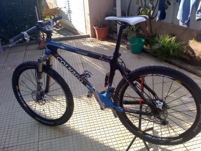 Bicicleta BTT com quadro em carbono - Impecvel