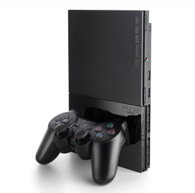 Vendo (em mo) Playstation 2+ 35 jogos+ 2 memory cards 8mb+ 2 comandos madcatz wireless 