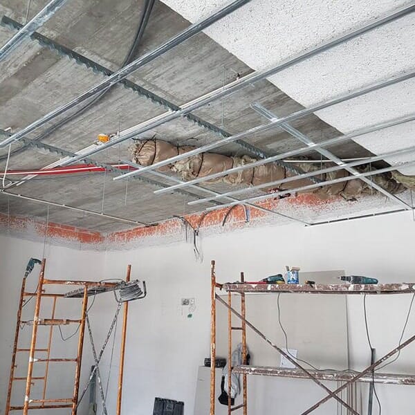 Construo de Moradias de raiz, e Remodelaes gerais, Pladur, pinturas 
