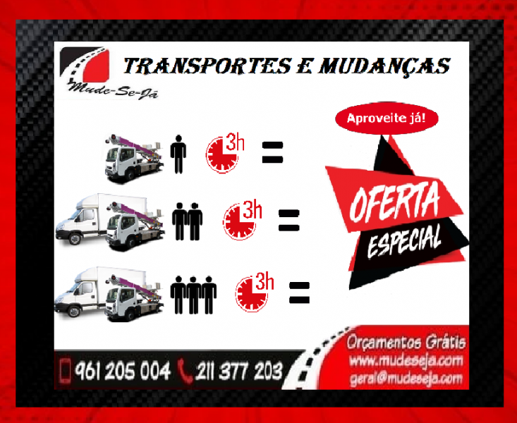 Transportes e Mudanas / Elevador Exterior / Grua Elevatria / Plataforma