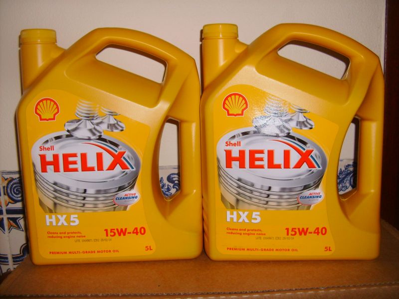 Shell helix hx 5 universal 15w40 (5 lts.)  