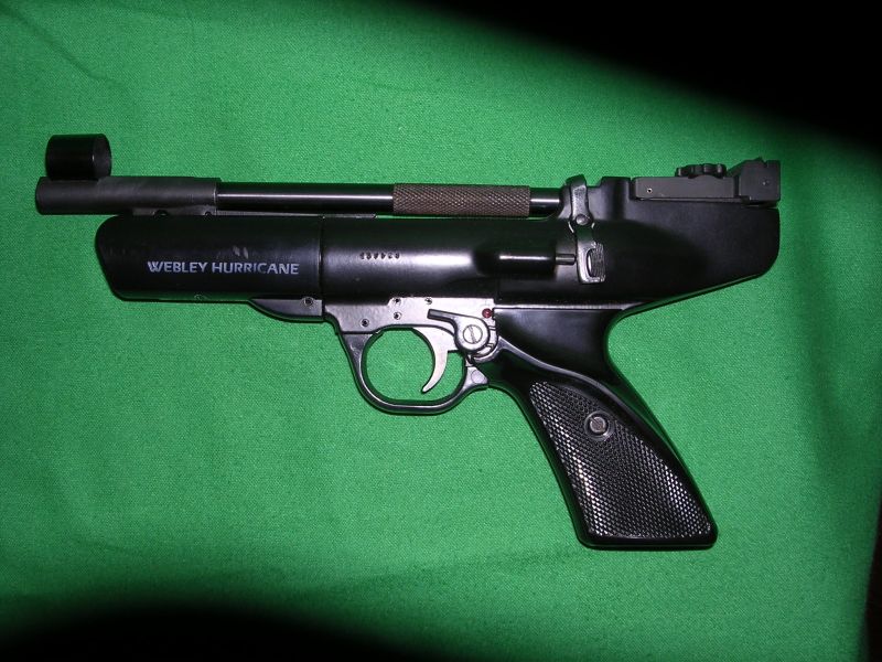 Pistola de Presso de Ar de Competio Desportiva Webley Hurricane