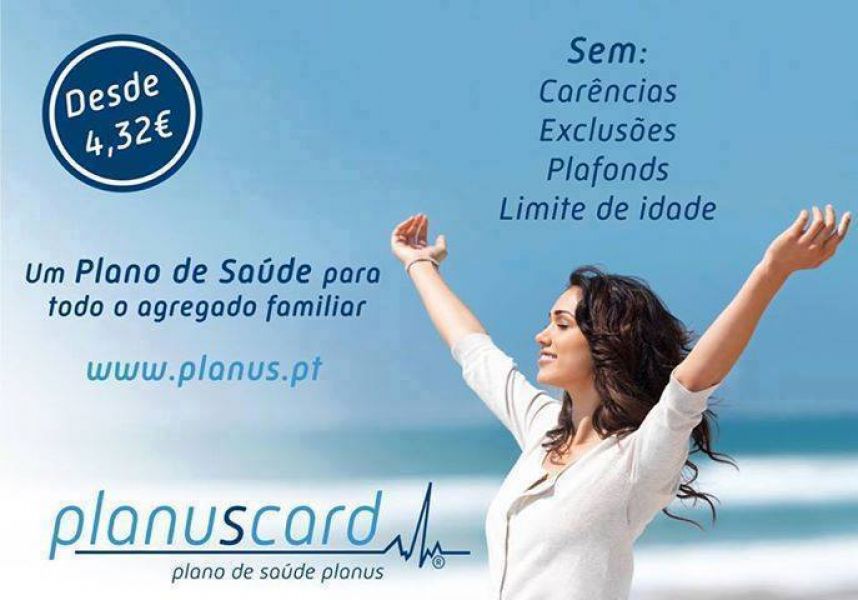 PLANO DE SADE PLANUS desde 4,32  por ms / pessoa