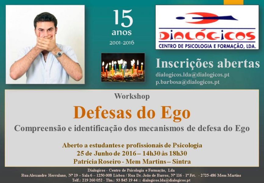 Defesas do Ego - Compreenso e identificao dos mecanismos de defesa do Ego