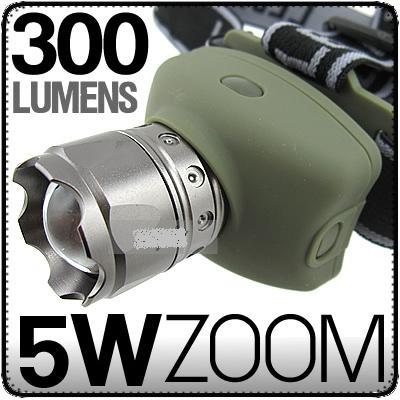 Lanterna LED para BTT, Caa, Pesca etc.. de 300 Lm (NOVO em CAIXA)