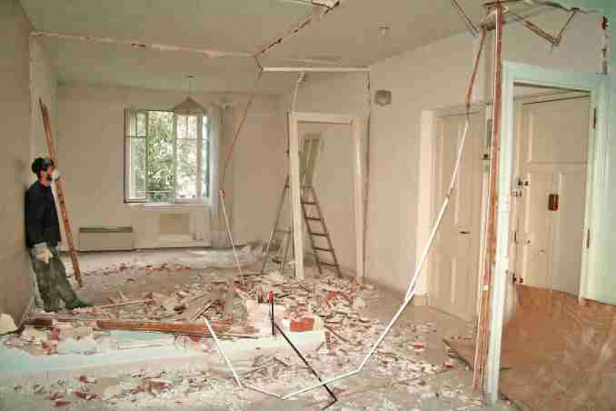 Construo Civil Obras em Casas Habitadas de Trolha Pinturas Tectos Falsos Etc