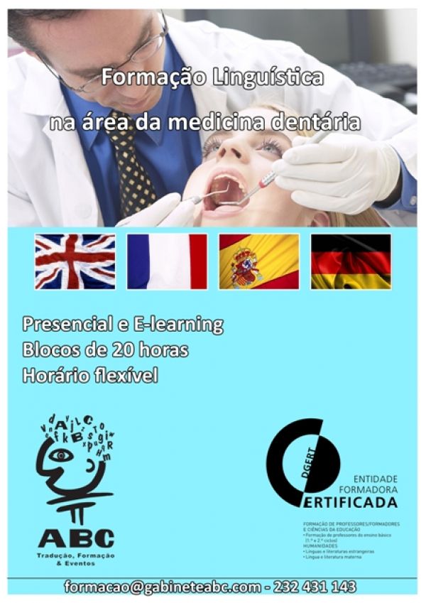 Cursos de Lnguas para a rea de Medicina Dentria