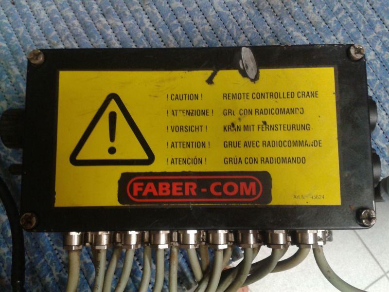 Reparao comandos grua HIAB PALFINGER SCANRECO FASSI