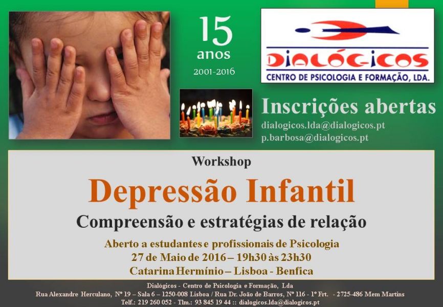 A depresso infantil - Compreenso e estratgias de relao
