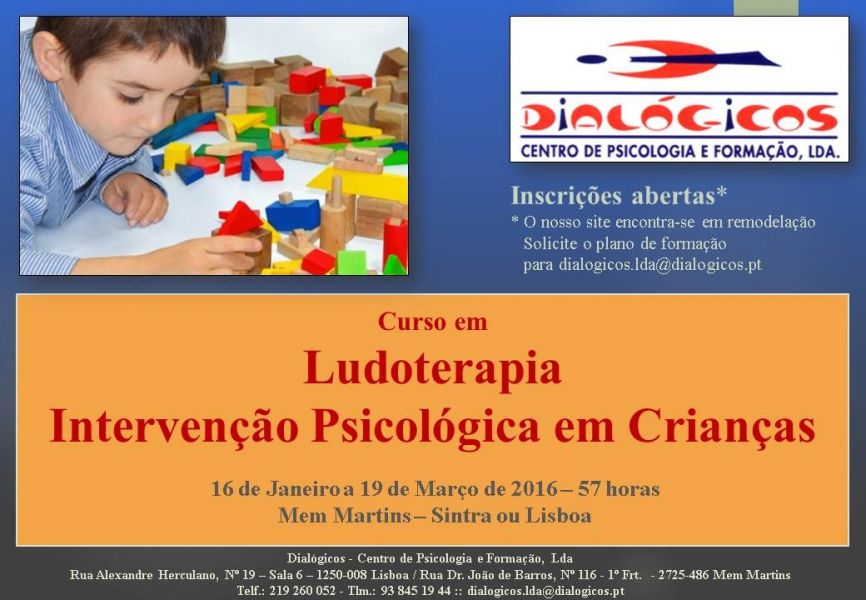 Curso em Ludoterapia  Interveno Psicolgica em Crianas